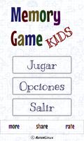 Memory Game KIDS Poster