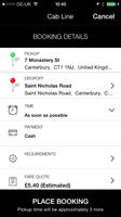 Cab Line capture d'écran 3