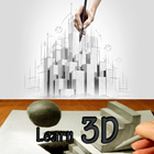 Learn AutoCAD 3D 아이콘