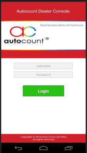 Autocount Dealer Console For Android Apk Download