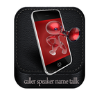 caller speaker name  talk icône