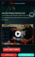 Auto Kilap - Salon Mobil Panggilan الملصق