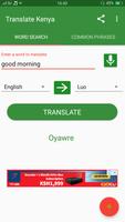 Translate Kenya Poster