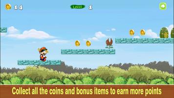 Super Boy Games Adventure Jungle پوسٹر