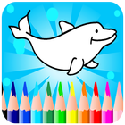 Coloring games - for kids animal ikona