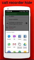 automatic call recorder with hide app icon capture d'écran 3