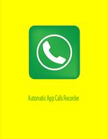 automatic app calls recorder Plakat