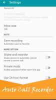 Automatic Call Recorder 2 imagem de tela 2