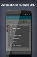 Automatic Call Recorder 2017 capture d'écran 2
