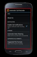 Automatic Call Recorder - Free capture d'écran 1