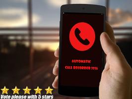 automatic call recorder 2016 Affiche