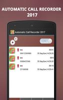 Automatic Call recorder 2017 اسکرین شاٹ 2