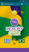 Brazil 2014, Memory Game poster
