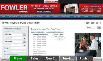 Fowler Toyota captura de pantalla 3