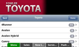 Fowler Toyota captura de pantalla 2