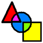 Geometric or Color Dash ikon
