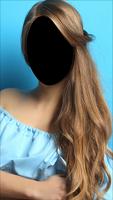 2 Schermata Women Long Hair Photo Editor