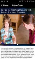 AutismCodes تصوير الشاشة 2