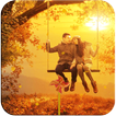 Love In Autumn Live Wallpaper