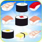 Match 3 sushi-icoon
