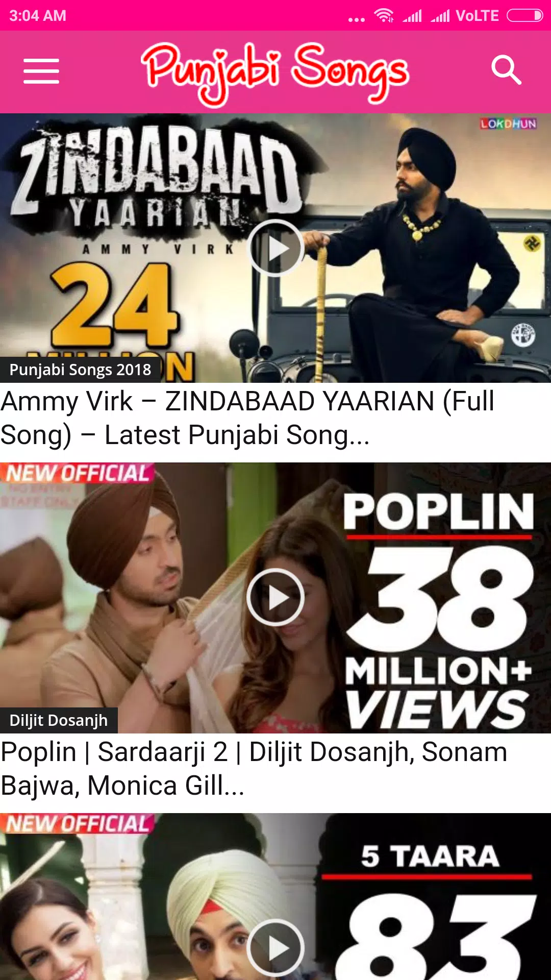 Punjabi Song Video APK for Android Download