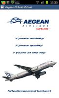 Aegean Airlines Virtual पोस्टर