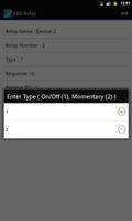 Relay Control Application capture d'écran 2