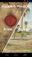 Moderna Museet Klee/Aguéli poster