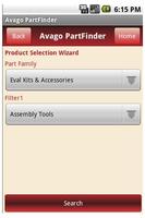 Avago PartFinder screenshot 2