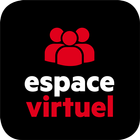 Espace virtuel icône