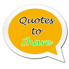 Quotes to Share-icoon