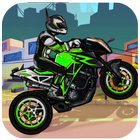 Downhill Moto - Traffic Smash icon