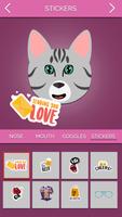 Kedi: Emoji Yapıcı Ekran Görüntüsü 3