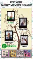 Family Tree Photo Collage imagem de tela 1