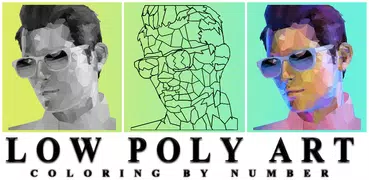 Low Poly: Färbung nach Nummer
