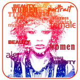 Tipografía Efecto fotográfico icono