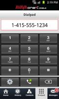 Avaya one-X® Mobile 스크린샷 2