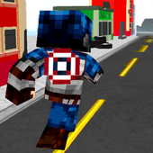 Super-Hero Craft Avengers Run icon