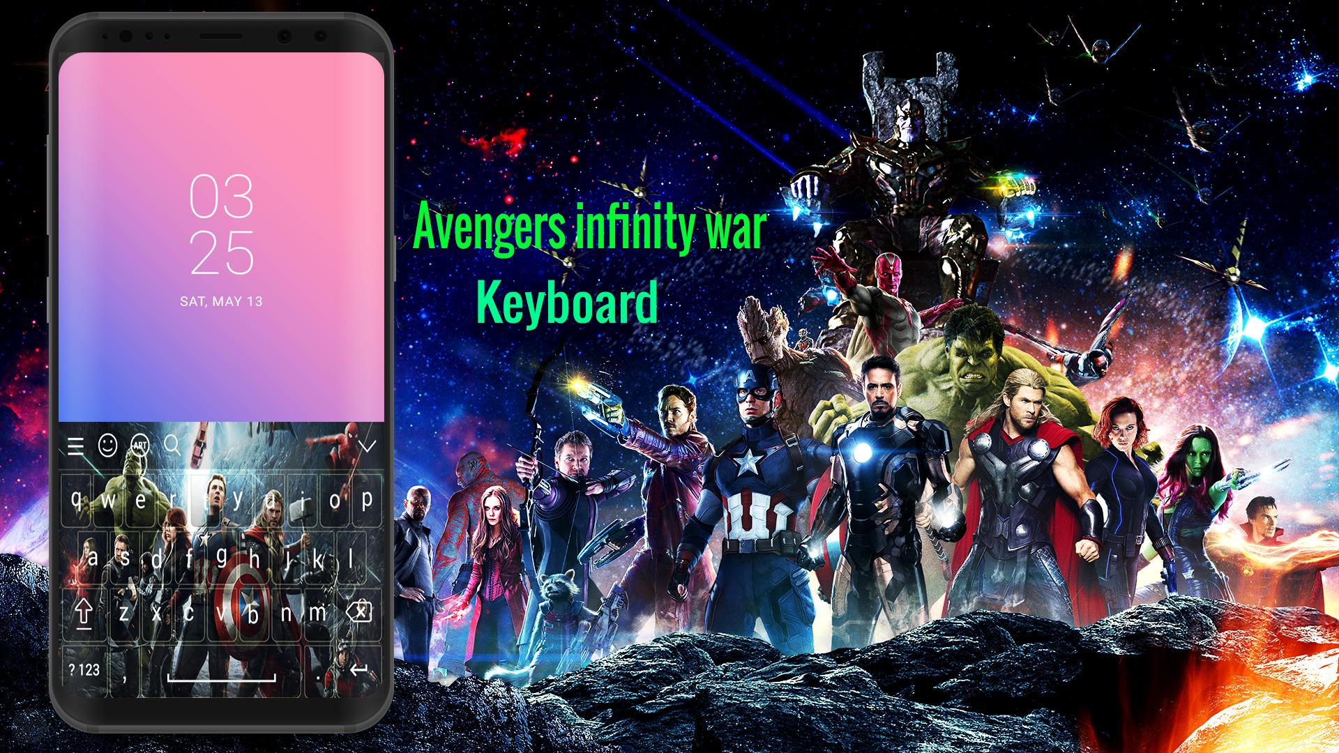 Avengers Infinity War Keyboard For Android Apk Download - roblox infinity gauntlet event in roblox free