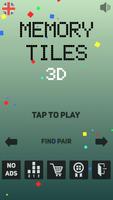 Memory training for kids - Tiles 3D-poster
