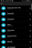 Emisoras de Radios Argentinas ภาพหน้าจอ 1