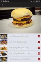 Recetas de hamburguesas capture d'écran 3