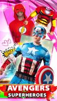 Ultimate Superhero Avenger Face Camera скриншот 2