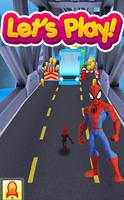 Avengers Run: Spiderman, Ironman Game ポスター