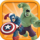 Run Avenger Run: ironman, spiderman & hulk icône