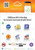 Driving Companion: SG-Traffic-ERP-Fuel-Carpark-Bus Poster