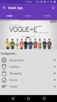 Daily Deals and Shopping App Affiche