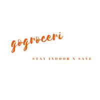 GOGROCERI- Stay indoors and save. 海报