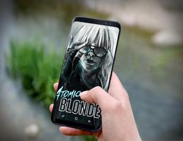 Atoomic Wallpapers blond Affiche