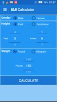 Body Mass Index BMI Calculator plakat